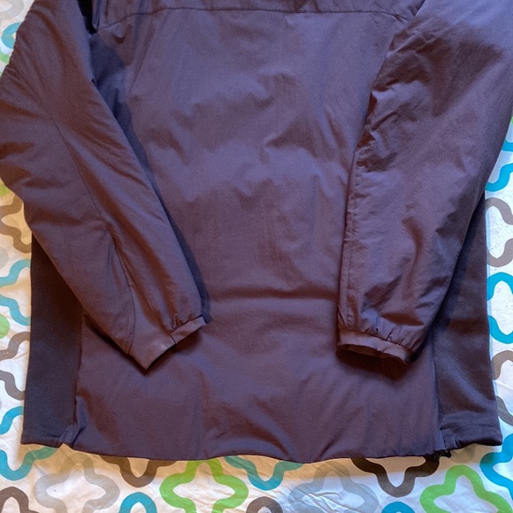 Rare 2017 Arc’teryx Atom LT Hoody Jacket Charcoal Grey & Orange Men Size XL - Picture 7 of 12